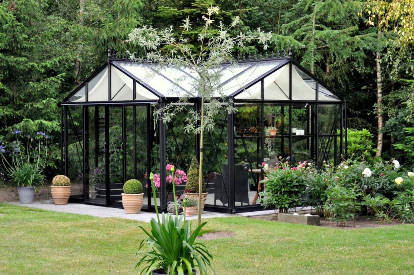 13'x16' Royal Orangerie Glass Greenhouse