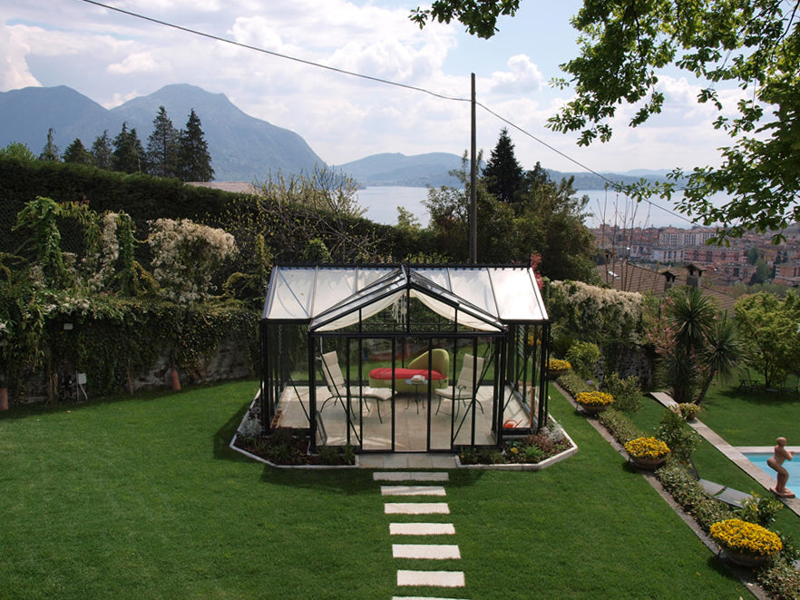 13'x16' Royal Orangerie Glass Greenhouse