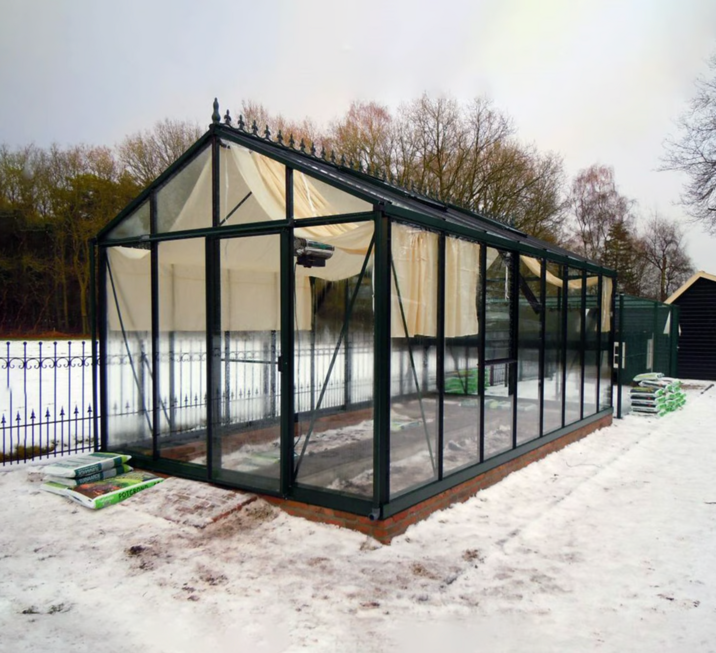 10'x20' Royal Victorian Glass Greenhouse (VI36)
