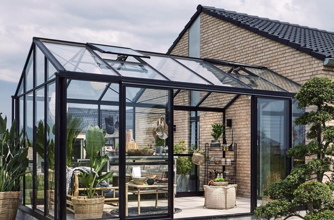 Extra Sliding Door for Victorian Greenhouse