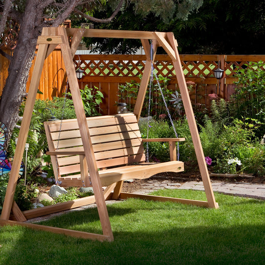 6' Cedar Swing Set