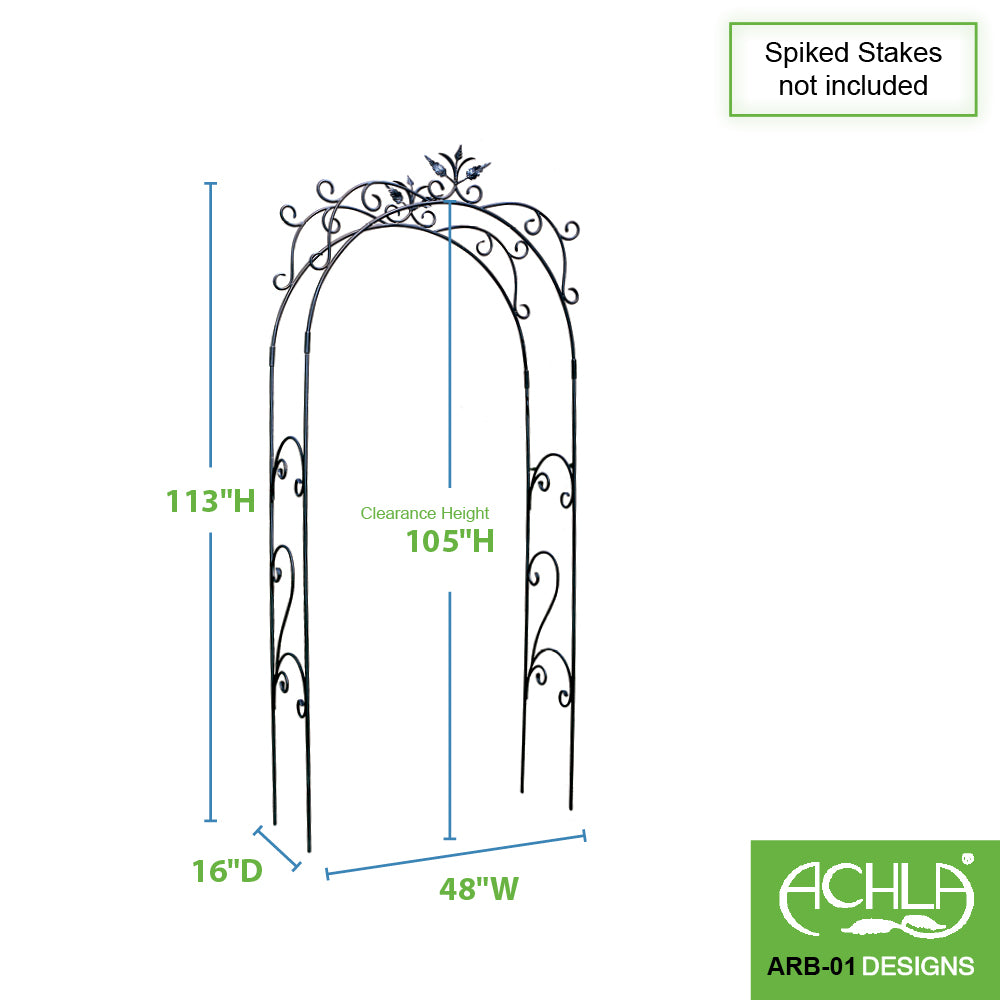 Tuileries Decorative Iron Arbor