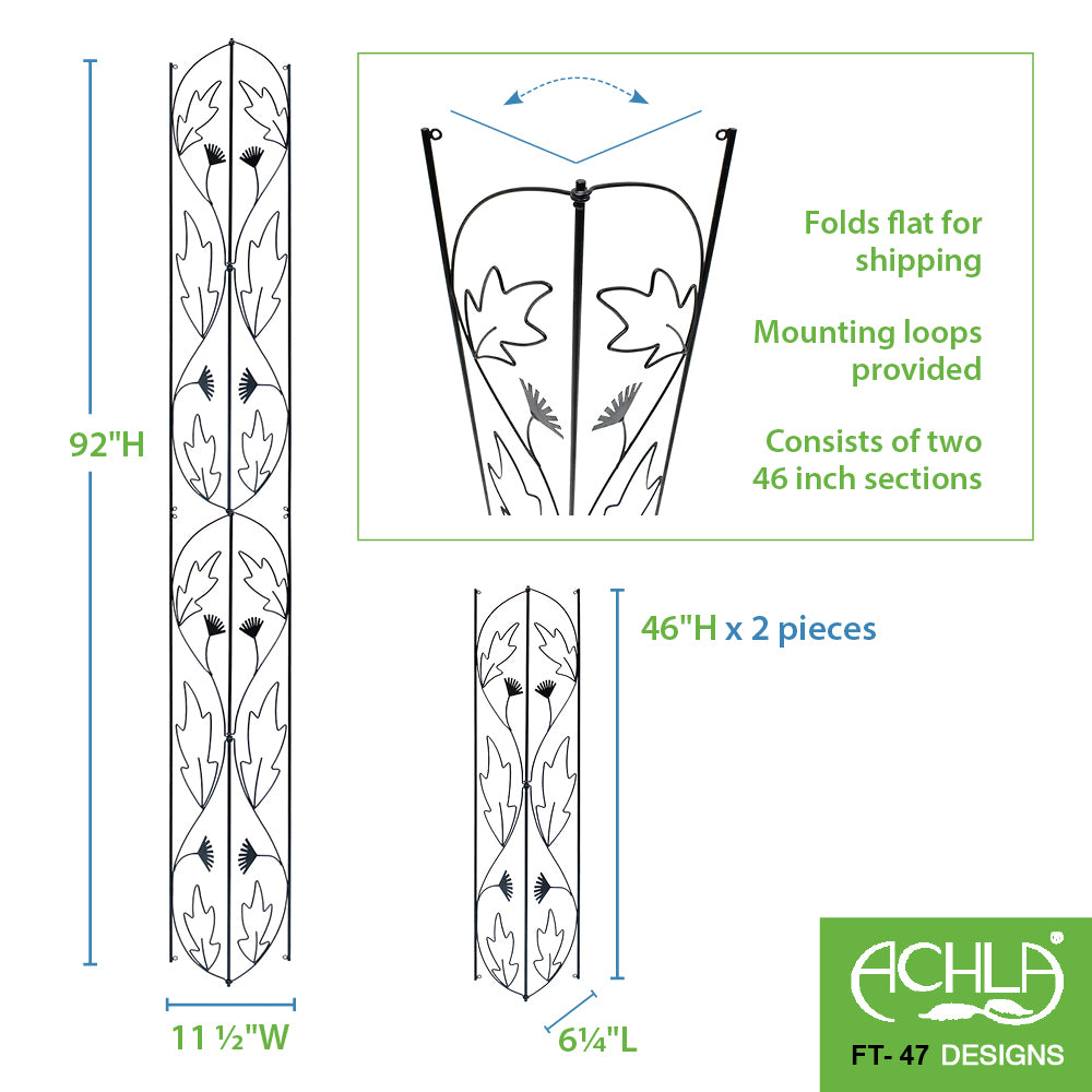 Downspout Trellis