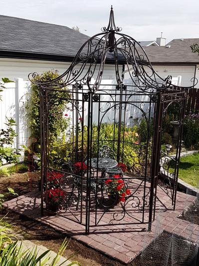 Amelie Metal Garden Gazebo