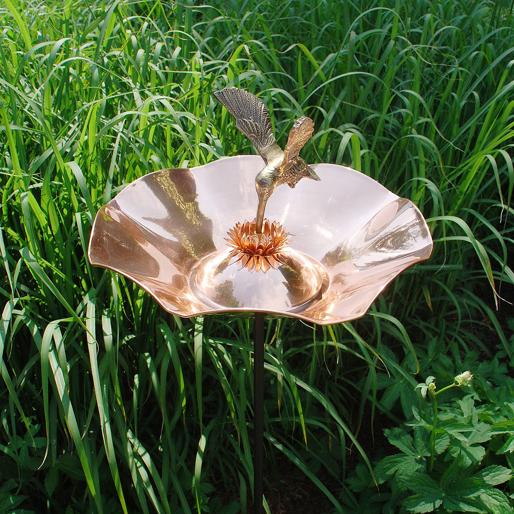 Hummingbird Birdbath