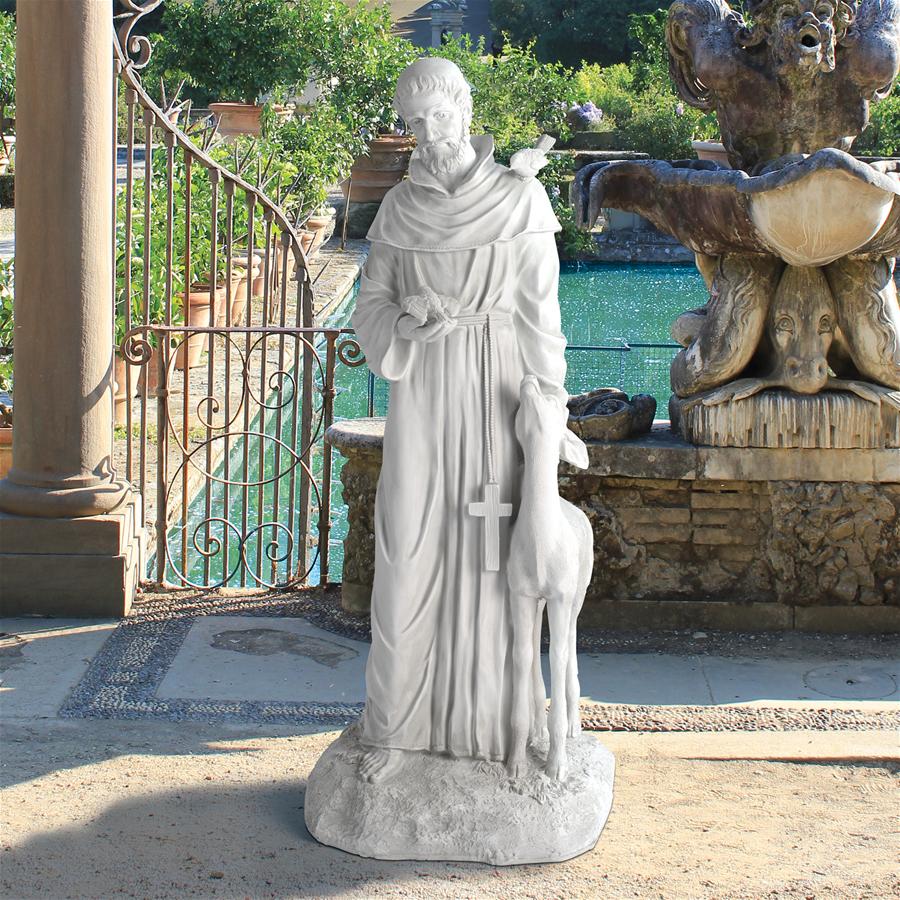 Saint Francis Of Assisi Garden Statue Garden Luster saint-francis-of-assisi-garden-statue-garden-luster