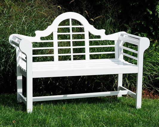 Sir Edwin Lutyens Bench (White)