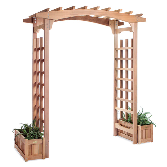 Pagoda Arbor with Planter Box Set