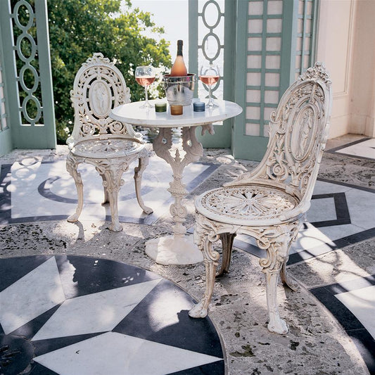 "Victorian Garden" Cast Iron Bistro Table