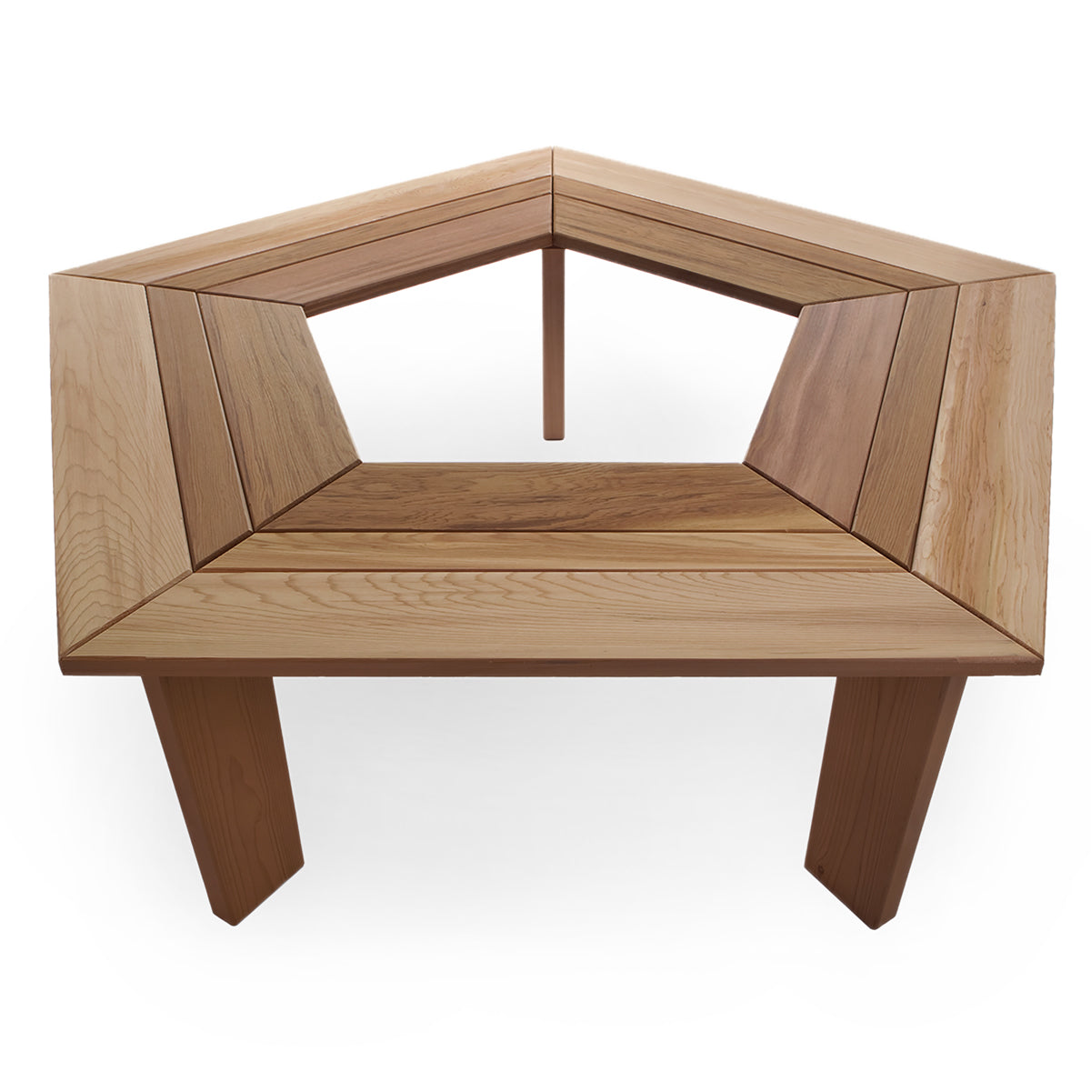 5 Sided Tree Bench