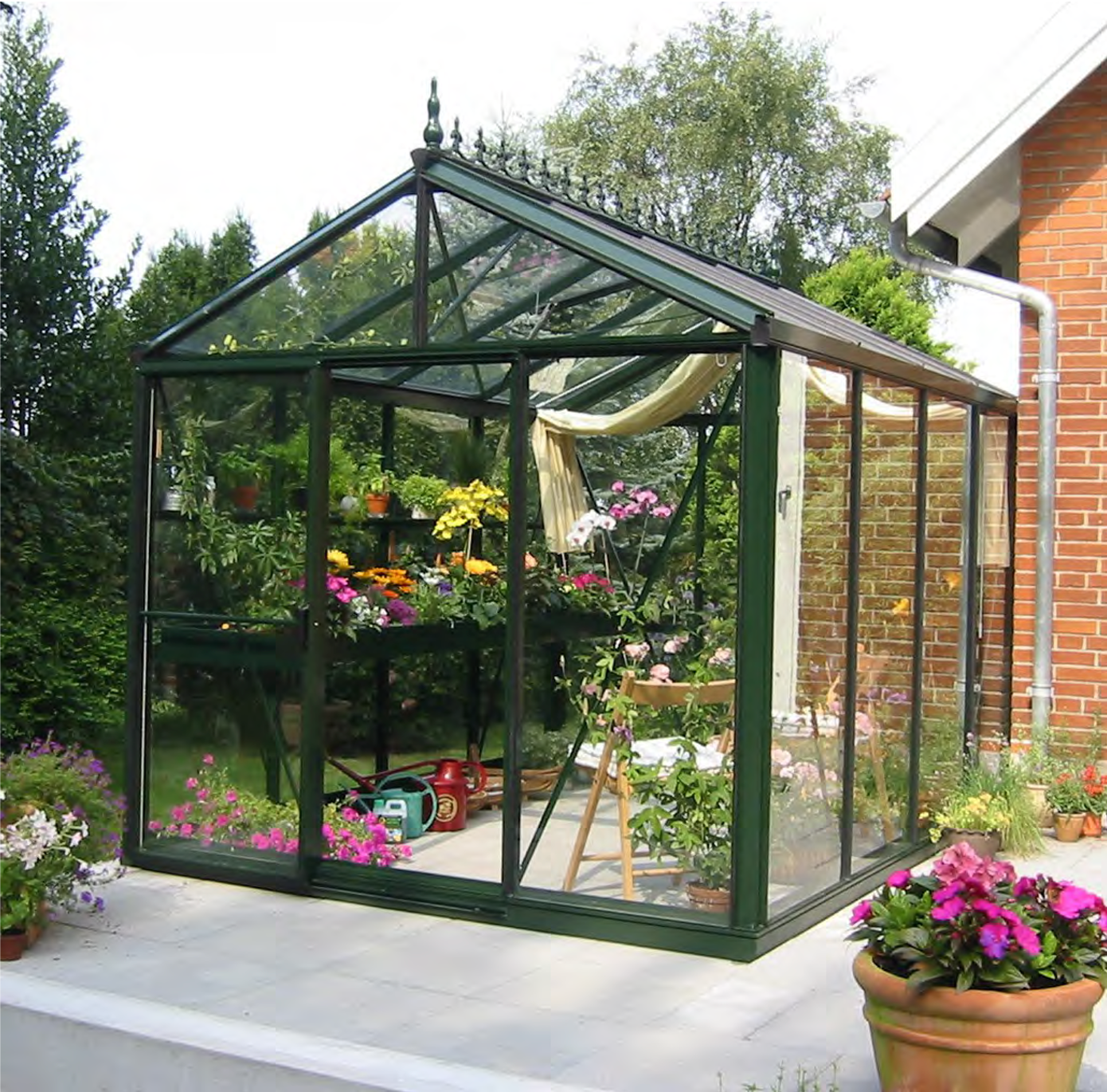 8'x10' Royal Victorian Glass Greenhouse (VI23)