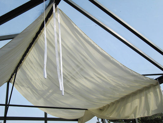 Shade Curtains for Victorian Greenhouse