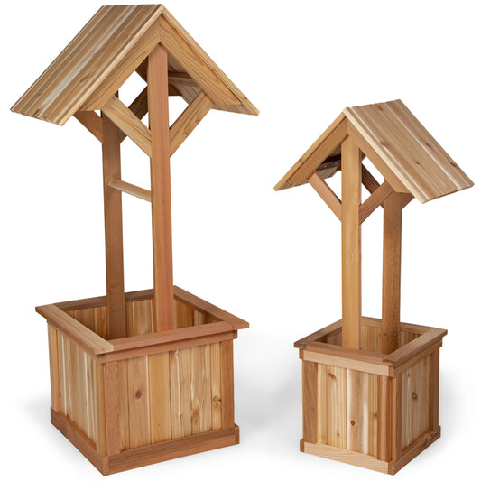 Wishing Well Planter Box