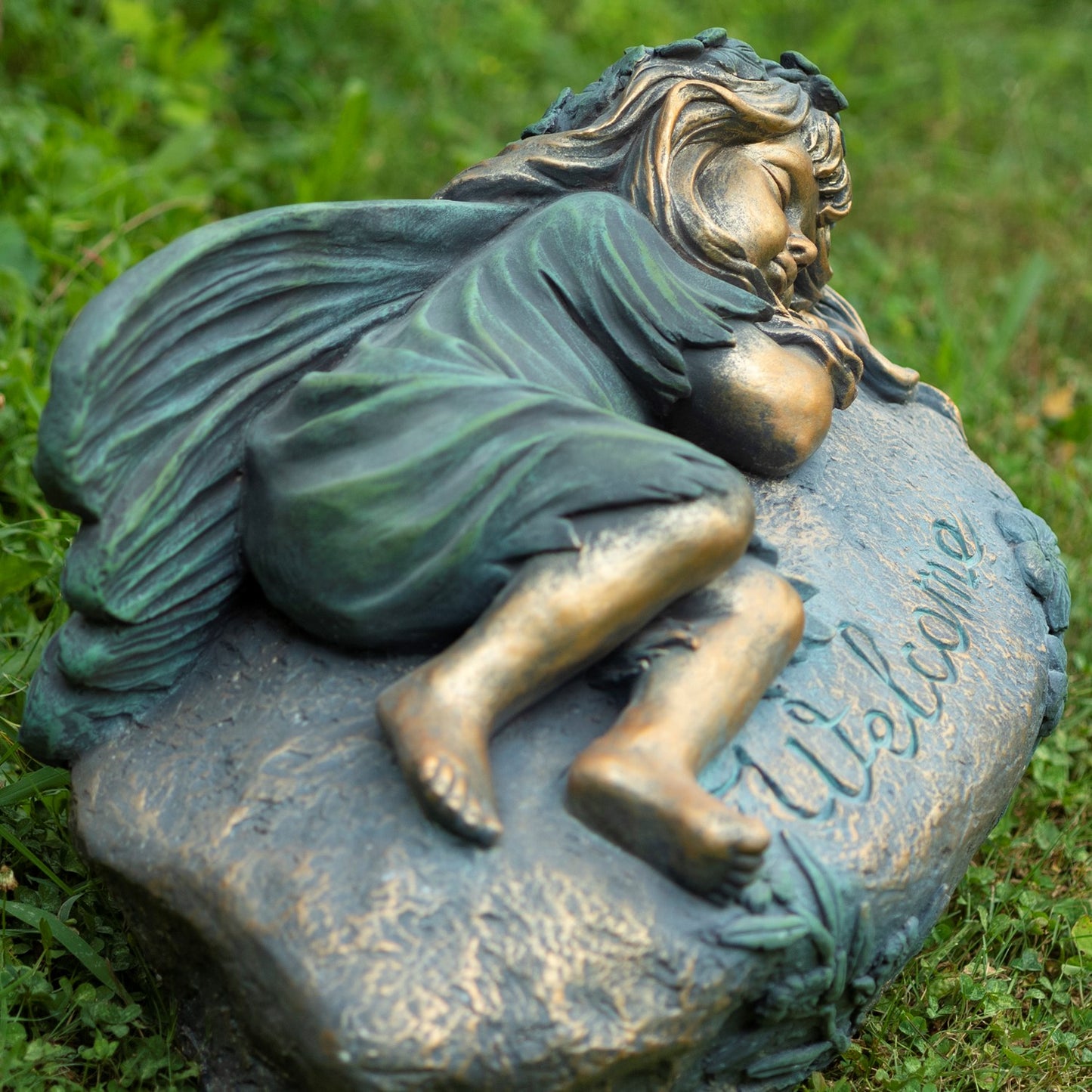 Ivy - Sleeping Fairy Garden Statue