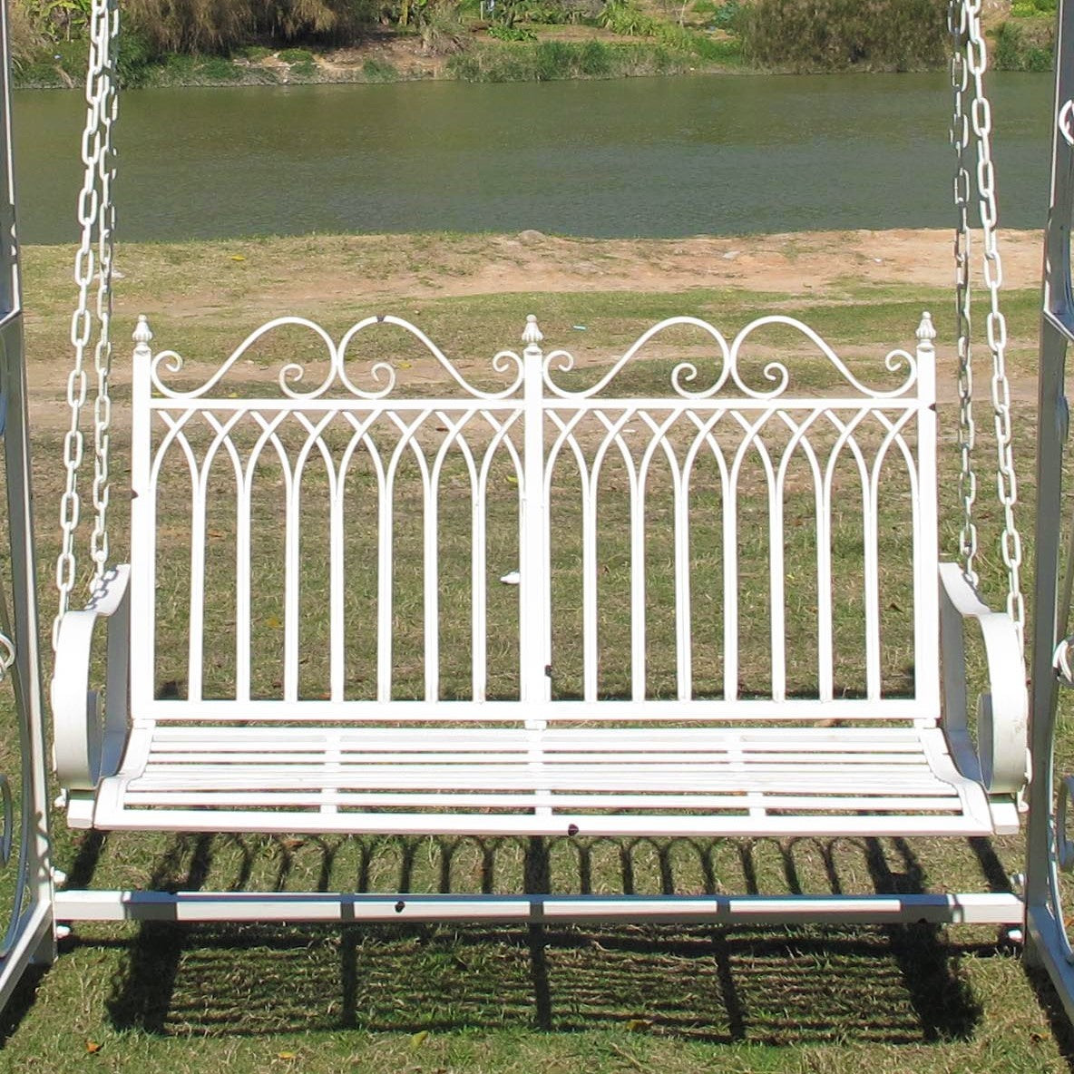 Tserovani Metal Swing Bench