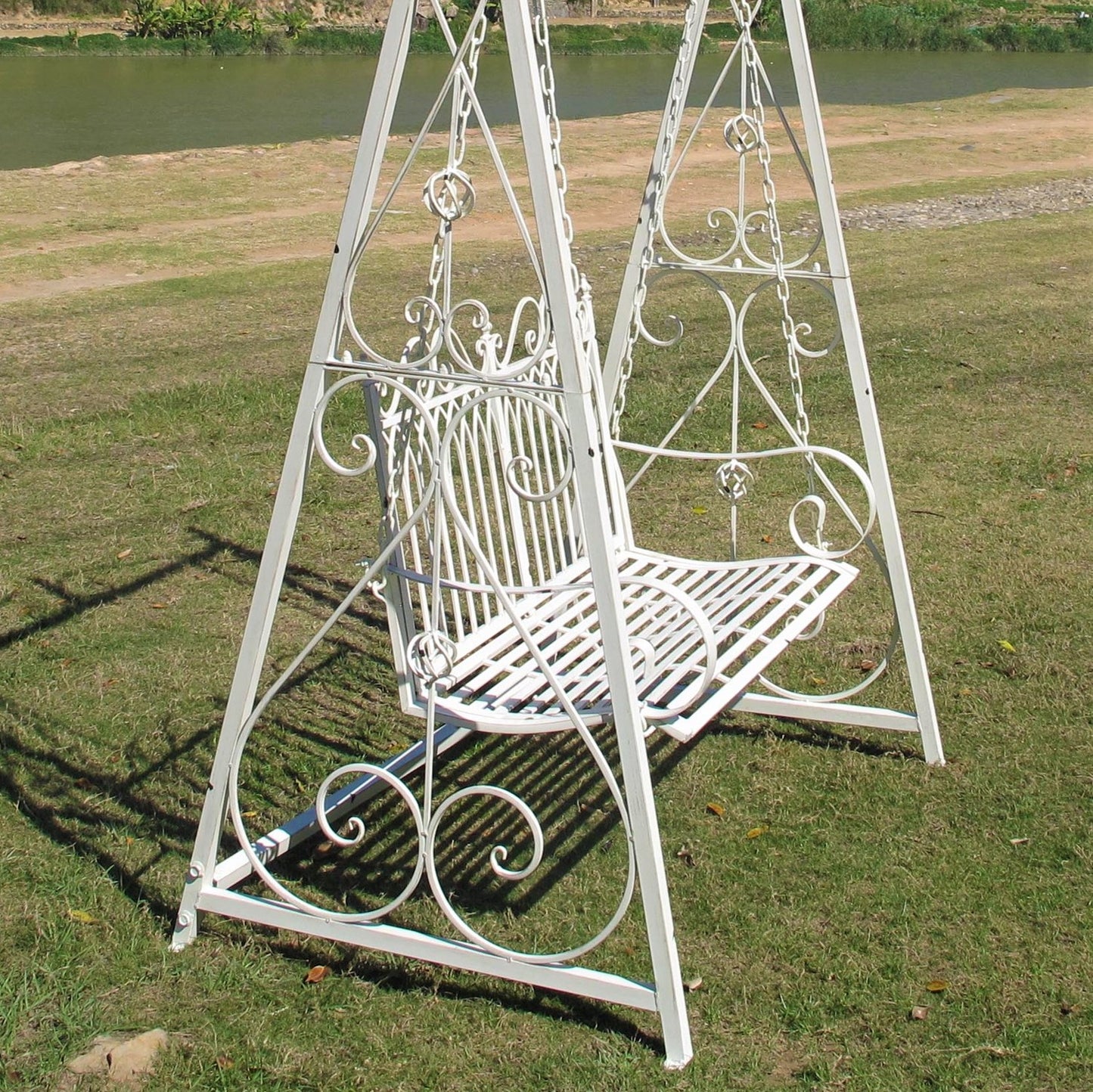 Tserovani Metal Swing Bench