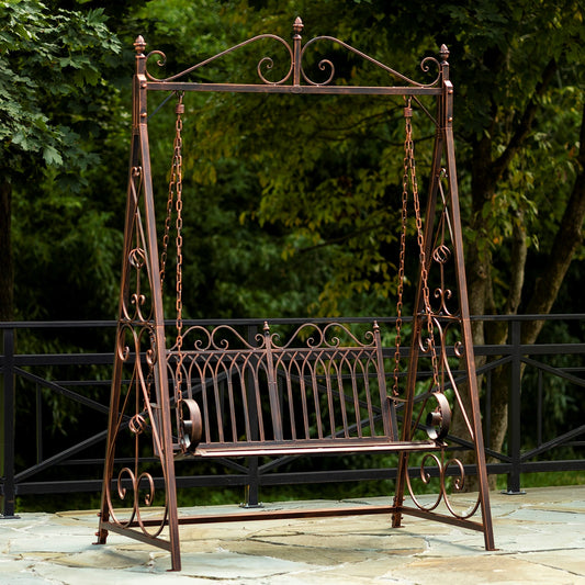 Tserovani Metal Swing Bench